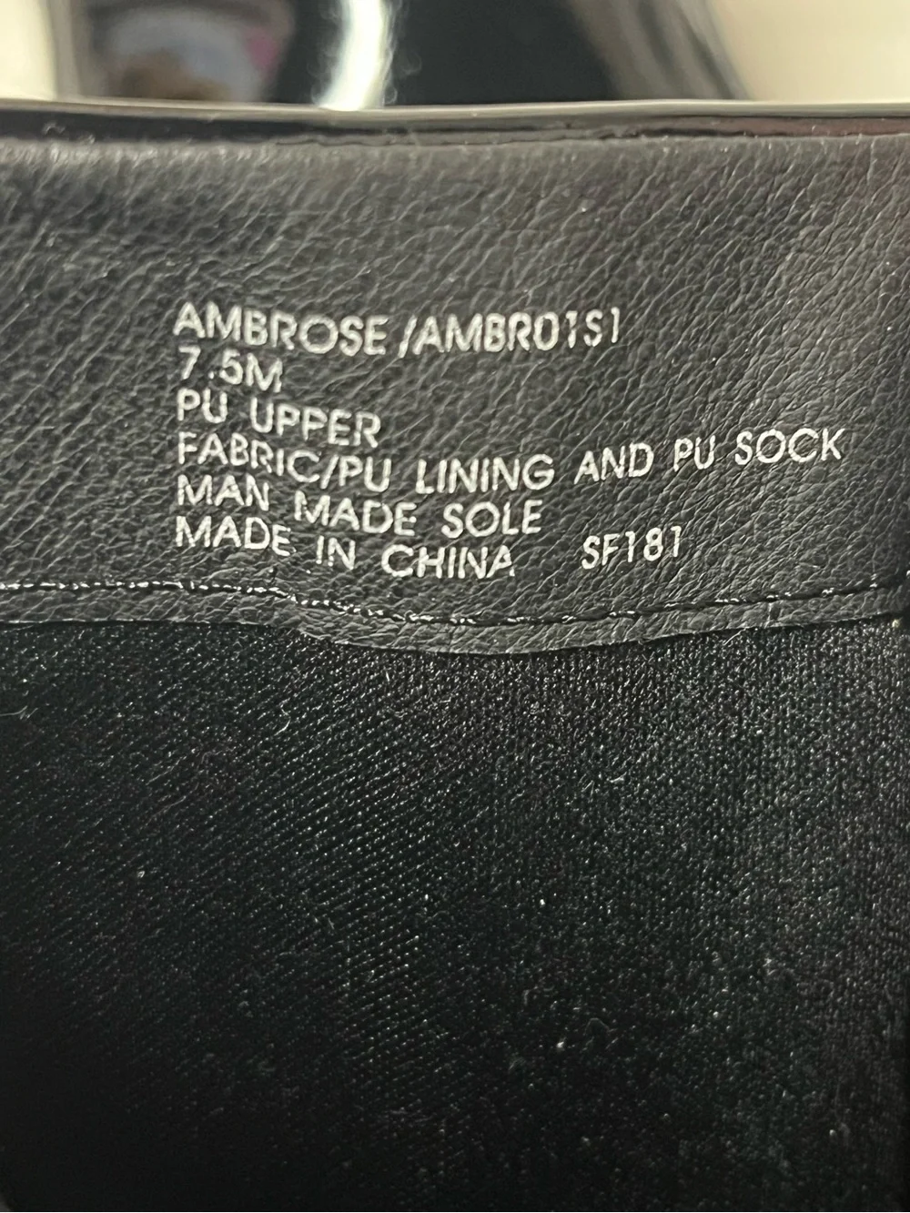 Steve Madden | Ambrose Black Patent knee high boots glossy finish 7.5